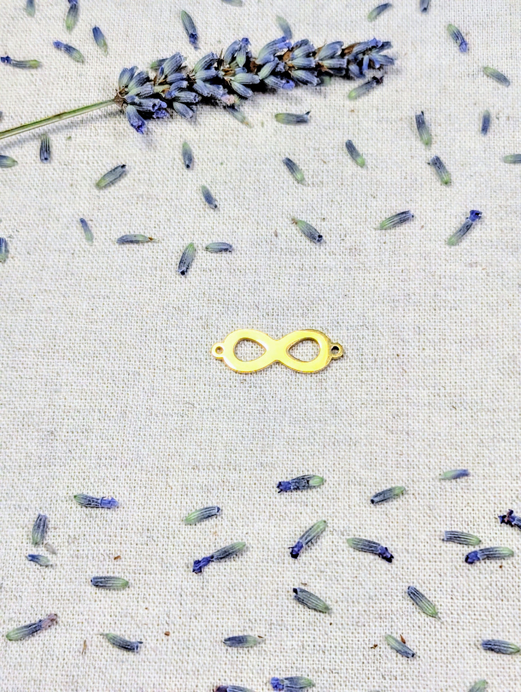Breloque Infini doré