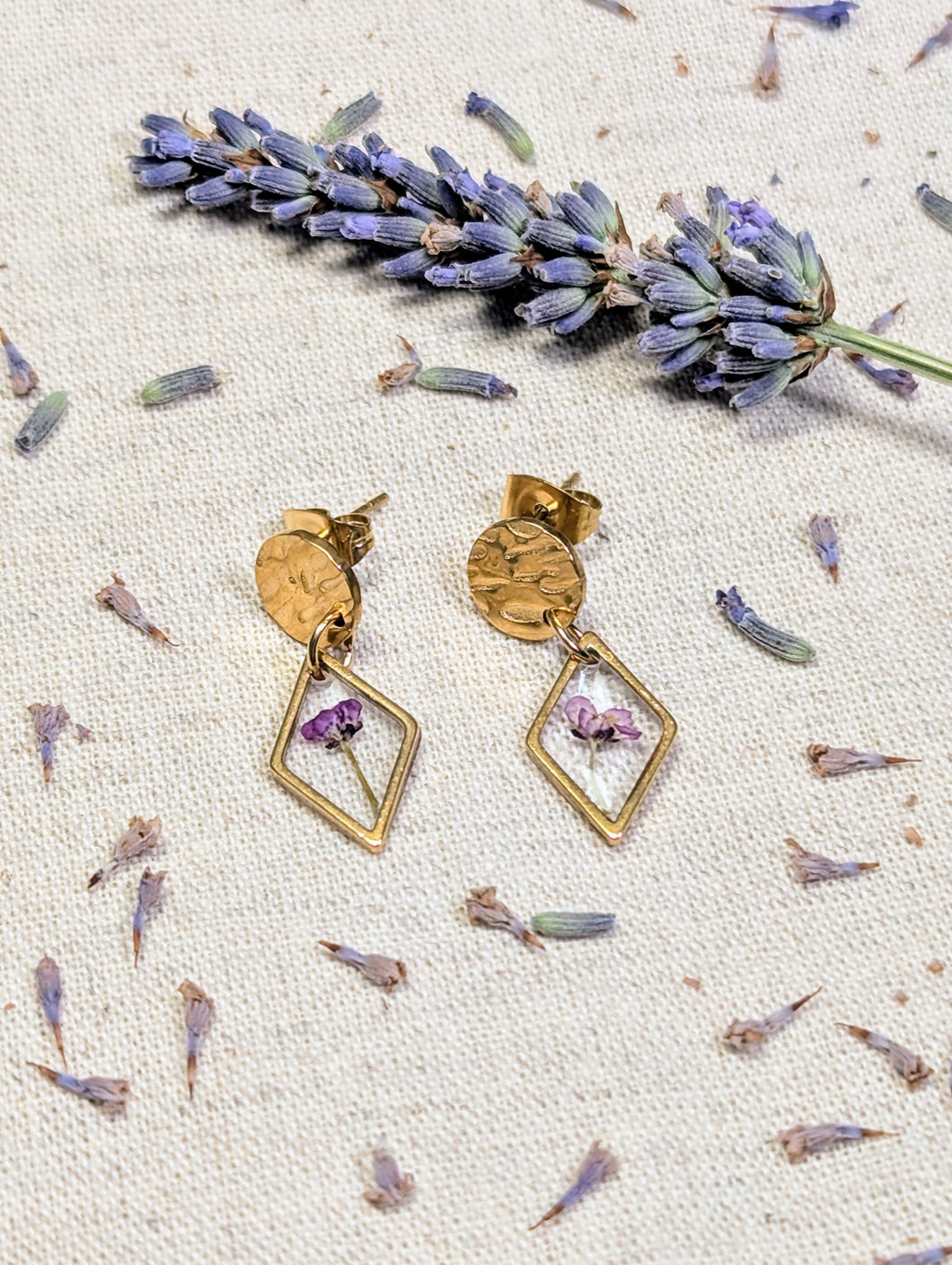 Boucles d'oreilles Flor