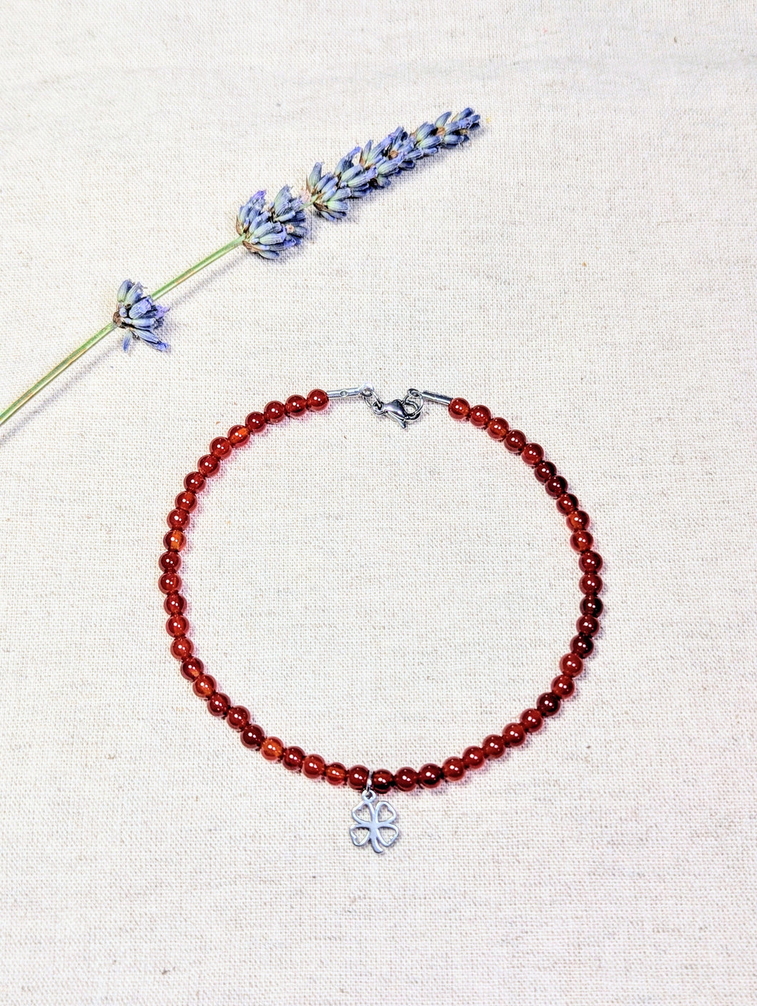 Bracelet de cheville Trèfle